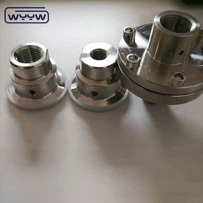 2 &quot; 1,5 &quot; 1/2 &quot; NPT Diaphragme manomètre de pression en acier inoxydable SS316 Tri Clamp manomètre de pression