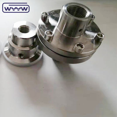 2 &quot; 1,5 &quot; 1/2 &quot; NPT Diaphragme manomètre de pression en acier inoxydable SS316 Tri Clamp manomètre de pression
