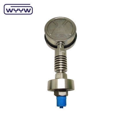 OEM ODM Diaphragme scellé jaugeur de pression haute température avec tube de refroidissement