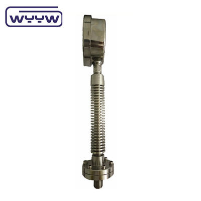 100 mm Taille du cadran, jauge de pression, connexion inférieure 1,6% de précision