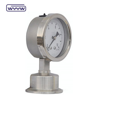 Manomètre de mesure de pression du diaphragme industriel OEM SS316