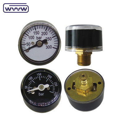 1 pouce de haute qualité 5000 6000 PSI connexion arrière jauge de haute pression pour régulateur de paintball