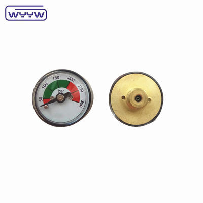 1 pouce de haute qualité 5000 6000 PSI connexion arrière jauge de haute pression pour régulateur de paintball