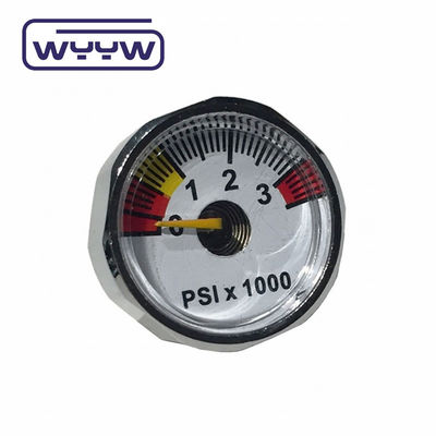 OEM ODM Mini manomètre de pression 300bar PCP Manomètre 23 mm