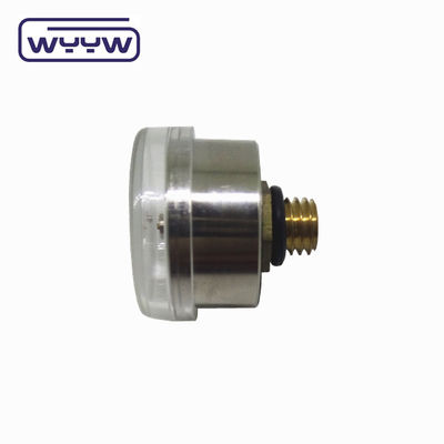 30 mm 1/8 &quot; Bsp Mini manomètre 4500 Psi Matériau en laiton chromé