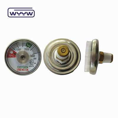 fournisseur de gros de fabrication 4500psi 30mm mini manomètre de pression de l'air