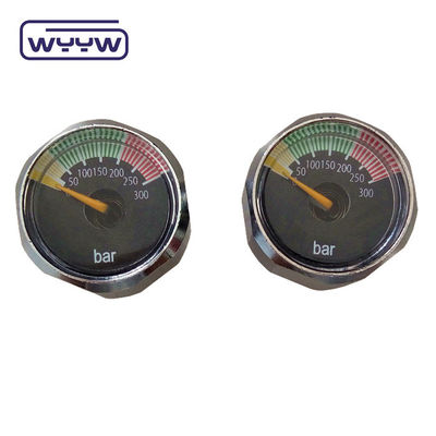 Amazon Vente à chaud 20 mm Mini numérique noir jauge de pression 4000psi 6000psi 1/8NPT Micro jauge Manomètre pour Paintball PCP Air