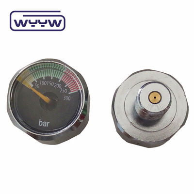 Amazon Vente à chaud 20 mm Mini numérique noir jauge de pression 4000psi 6000psi 1/8NPT Micro jauge Manomètre pour Paintball PCP Air