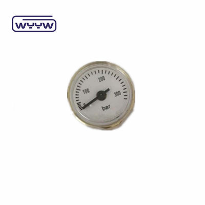 OEM Chine prix de 28 mm de diamètre 1/8 &quot;bspp manomètre de tube de bourdon PCP paintball jauge de pression en laiton 315 bar