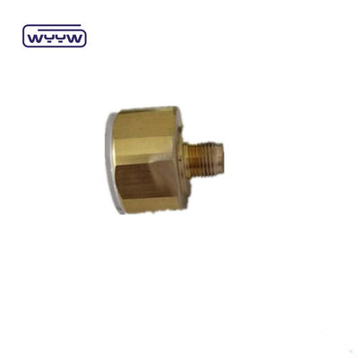 OEM Chine prix de 28 mm de diamètre 1/8 &quot;bspp manomètre de tube de bourdon PCP paintball jauge de pression en laiton 315 bar