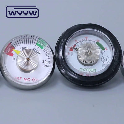 Monture arrière Manomètre manomètre de pression 23 mm Pour les accessoires d'extincteur