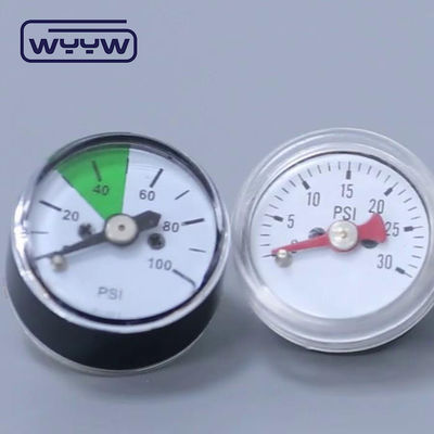 Monture arrière Manomètre manomètre de pression 23 mm Pour les accessoires d'extincteur