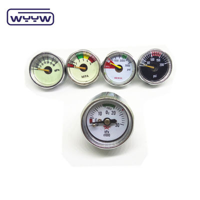 Manomètre à petite pression 23 mm 22 mm mini manomètre à pression hexagonale