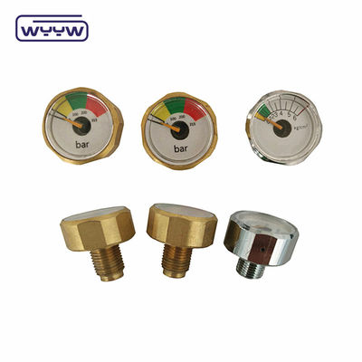 Manomètre à petite pression 23 mm 22 mm mini manomètre à pression hexagonale