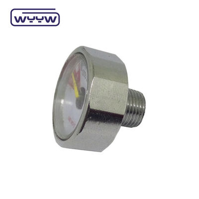 Manomètre à petite pression 23 mm 22 mm mini manomètre à pression hexagonale
