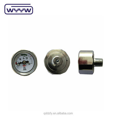 23.5mm Petit Manomètre de pression miniature OEM Pour le pistolet à air