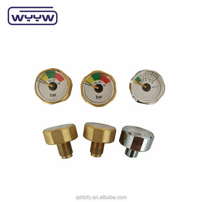 23.5mm Petit Manomètre de pression miniature OEM Pour le pistolet à air