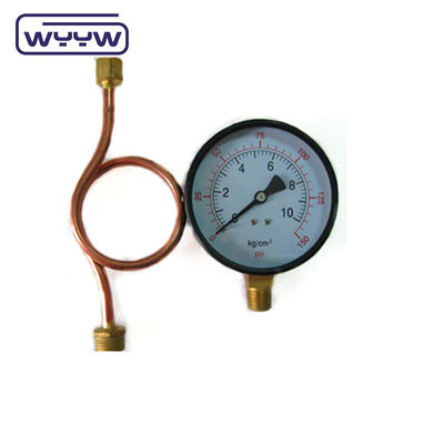 60 mm 100 mm de jauge de haute pression avec eau de tube rayonnante