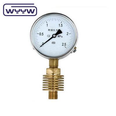 60 mm 100 mm de jauge de haute pression avec eau de tube rayonnante