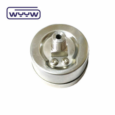 Utilisation à sec Pas d'huile Monture arrière manomètre de pression 160 Psi Air 60mm SS manomètre de pression