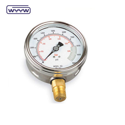 Équipement hydraulique Coefficient de pression en acier inoxydable 60 mm