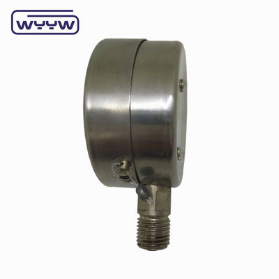 Émetteur de pression en acier inoxydable radial sec 60 mm monté à l'arrière