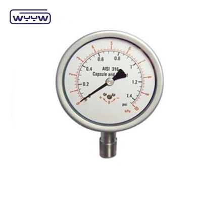Précuteur de pression en acier inoxydable de haute précision de 6&quot; Précuteur calibré