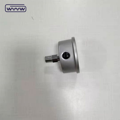 2.5 pouces Axial rempli de liquide jauge de pression à l' épreuve des vibrations Tout acier inoxydable