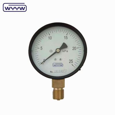 Précipitateur de capsule 100 Mbar Manomètre de dégagement 100 mm G1/2&quot;