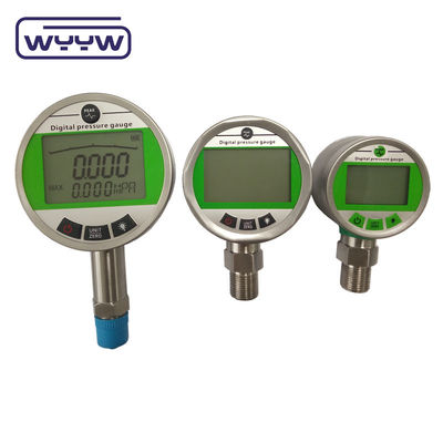 Mesure de pression numérique de 100 mm 12 mois Température de travail 20- 140 ° F -6,67 à 60 ° C Mesure précise