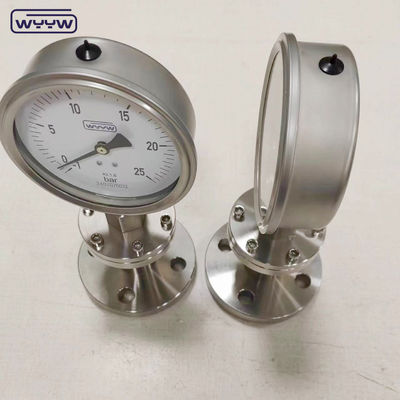 Taille de 1/2 fil Le manomètre de pression du tube Bourdon avec taille de connexion NPT de 1/4 pouce pour une mesure précise de la pression