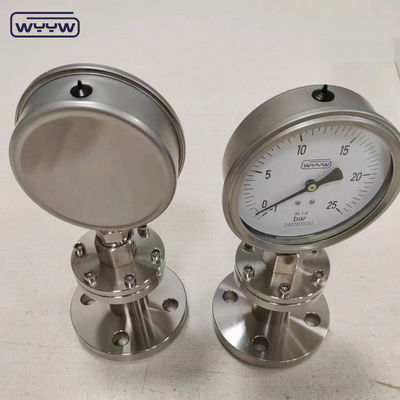 Taille de 1/2 fil Le manomètre de pression du tube Bourdon avec taille de connexion NPT de 1/4 pouce pour une mesure précise de la pression