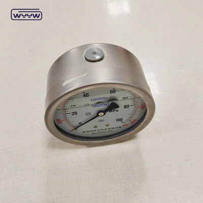 Mesure de qualité industrielle et précise Remplie avec précision de pression du liquide ± 1,6% de montage à pleine échelle Montage inférieur
