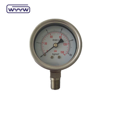 Émetteur de tuyaux Bourton en acier inoxydable personnalisable rempli de pression liquide