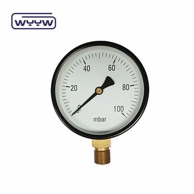 Capsule de haute précision MmH2O Précuteur pour 63 mm 100 mm 150 mm 2,5% Précisité de pression