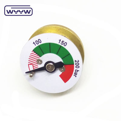 Affichage analogique de mini manomètre de pression personnalisable pour des mesures précises 23 mm 25 mm 28 mm 38 mm