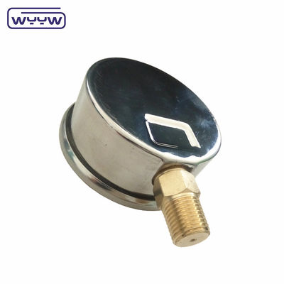Manomètre de mesure de la pression du tube de Bourdon en bronze au phosphore pour les applications à haute pression jusqu'à 0-1000 bar