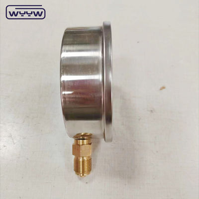 Gauge de connexion de matériau de mouvement en laiton pour systèmes sous pression et sous vide pour applications lourdes