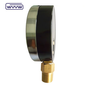 Taille du boîtier 100 mm Manomètre de pression général pour les applications industrielles