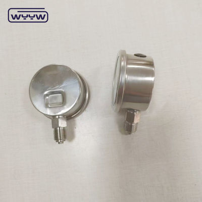 Tuyaux de Bourton en acier inoxydable, épaisseur liquide 1/4&quot; 1/2' BSP/PT/NPT/G/M ±1,6% de pleine échelle