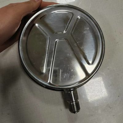 1 an ±1,6% de précision à pleine échelle de l'échelle de vide rempli de liquide 1/4&quot; 1/2''BSP/PT/NPT/G/M fil
