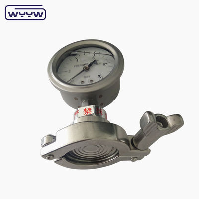 60 mm 100 mm fil Standard PT Vacuum Gauge du diaphragme