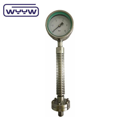 100 mm de précision Durable Chemical Seal Pressure Gauge pour la mesure de la pression industrielle