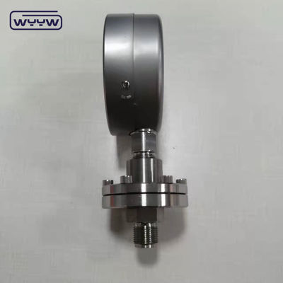 Appareil de mesure de la pression du diaphragme directement monté en bas 1/4 1/2 &quot; pouce NPT BSP Taille de connexion