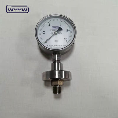 Appareil de mesure de la pression du diaphragme directement monté en bas 1/4 1/2 &quot; pouce NPT BSP Taille de connexion