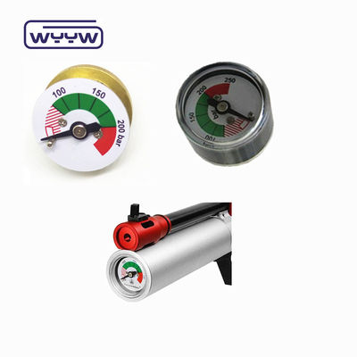 22 mm-41 mm Taille nominale Affichage analogique Mini manomètre de pression 1/8''G /NPT/M Large compatibilité avec le fil