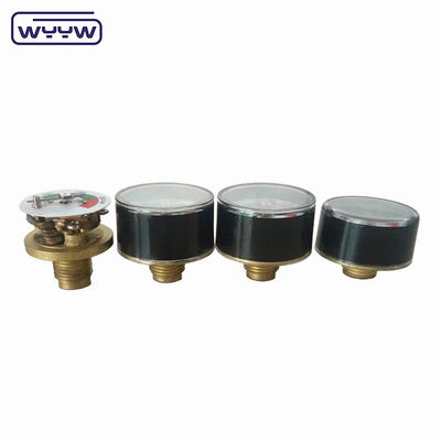 22 mm-41 mm mini manomètre 1/8' G fil de montage arrière 1/8' G NPT taille nominale
