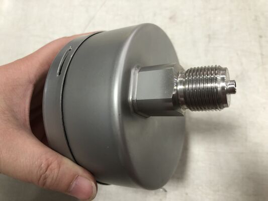 4 pouces 100 mm jauge de pression en acier inoxydable résistant aux vibrations résistant à la corrosion sans manomètre de remplissage d'huile