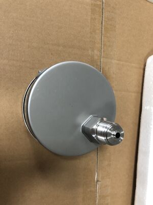 4 pouces 100 mm jauge de pression en acier inoxydable résistant aux vibrations résistant à la corrosion sans manomètre de remplissage d'huile