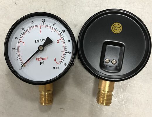 ODM Customized Economy Pressure Gauge with psi Measurement Range for Various Industrial Testing